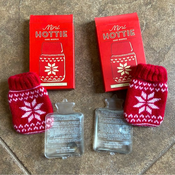 NEW IN BOX Unisex - (2) Restoration Hardware Mini Hand Warmers (2) Refills - Picture 3 of 12